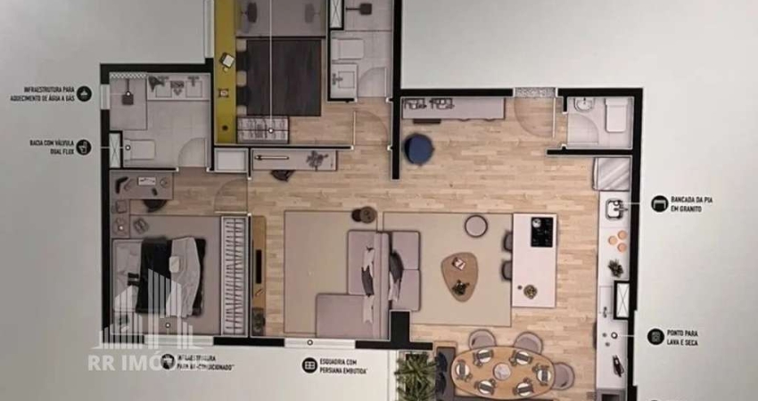 RR8299 Apartamento 81m² CONDOMÍNIO MANACÁ BARUERI - Barueri, SP - 3 Dorms 2 Vagas - OPORTUNIDADE - Ótima Localização - ALDEIA BARUERI