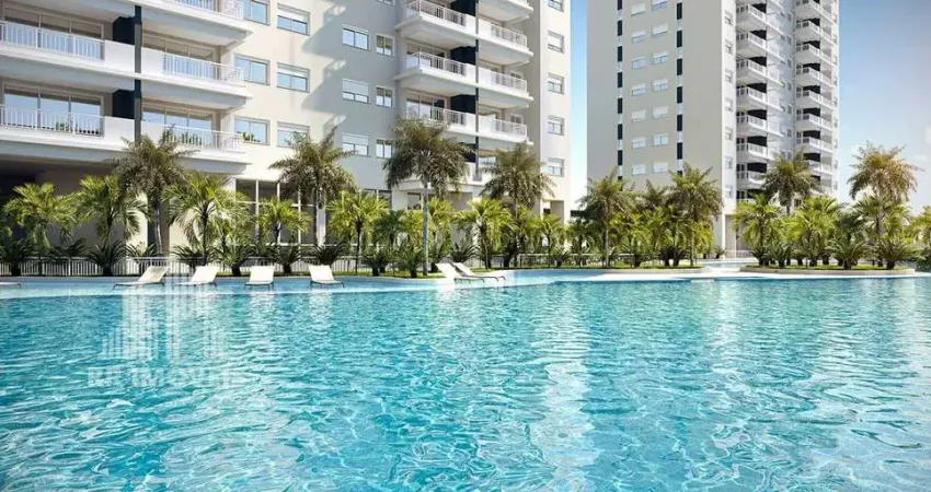 RR8454 Apartamento 58m² CONDOMÍNIO ACQUA PARK HOME RESORT - OPORTUNIDADE - 2 Dorms 2 Vagas - LANÇAMENTO - Ótima Localização - JARDIM ESPERANÇA