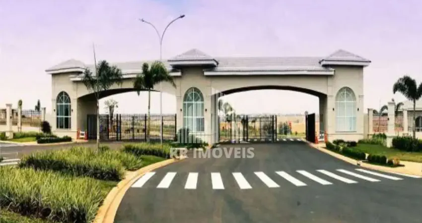 Rr0016 terreno 345m² condomínio residencial jardim recando das aguas - oportunidade -  nova odessa sp - ótima localização