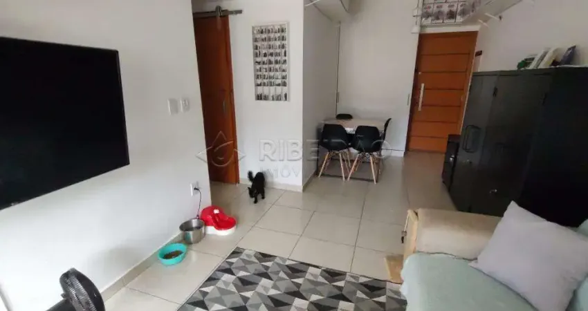 Apartamento no jardim botânico, 02 dormitórios com armários planejados sendo 01 suite.