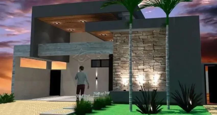 Casa térrea em condomínio  no Bairro Terras de Florença com  03 suítes  com armários planejados,varanda gourmet com churrasqueira.
