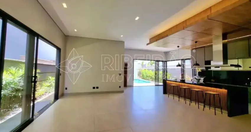 Casa em condomínio com 3 suítes e piscina para locação no condomínio terras de florença