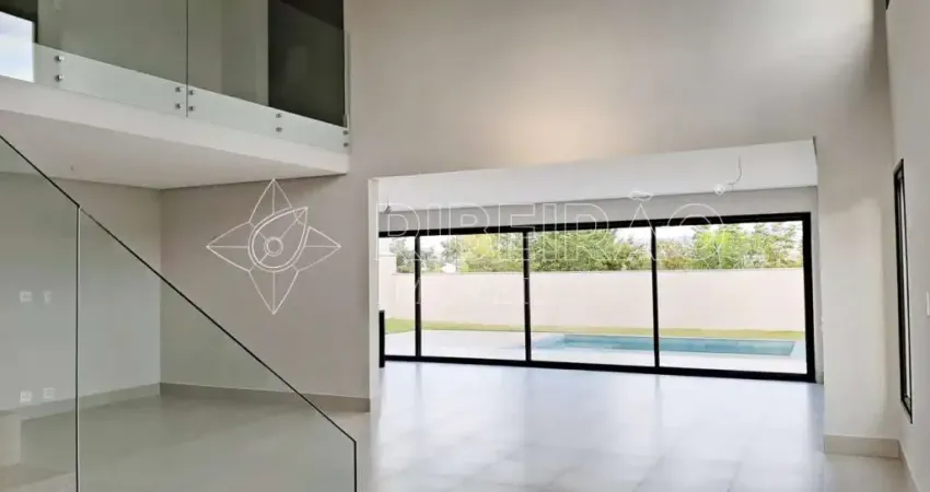 Casa sobrado com 3 suítes e piscina para locação no condomínio Reserva Santa Luisa