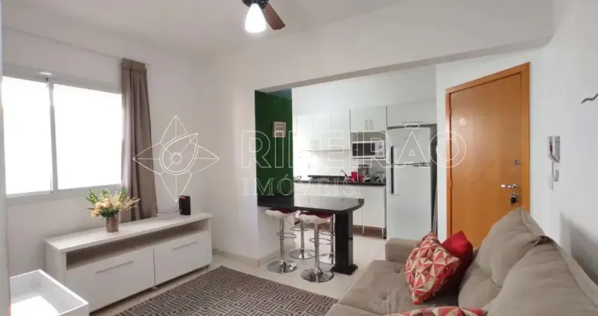 Apartamento mobiliado 1 dormitório próximo ao ribeirão shopping