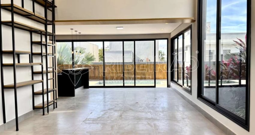 Casa térrea com 3 suítes e piscina no Terras de Florença Ribeirão Preto