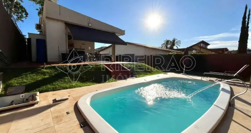 Casa térrea com 3 suítes planejadas para venda e locação bairro City Ribeirão