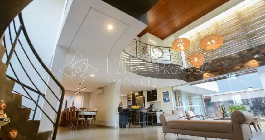 Casa em condomínio fechado com 5 quartos para alugar em Alphaville, Ribeirão Preto