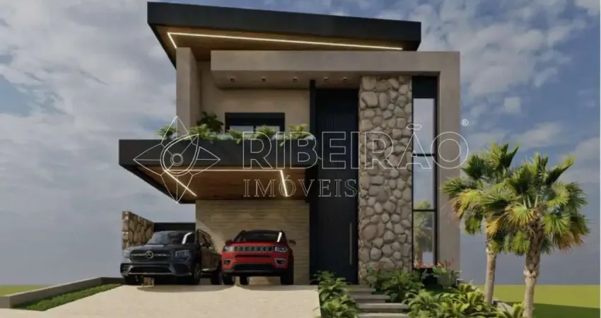 Casa sobrado em condomínio com 4 suítes à venda no bairro village costa sul