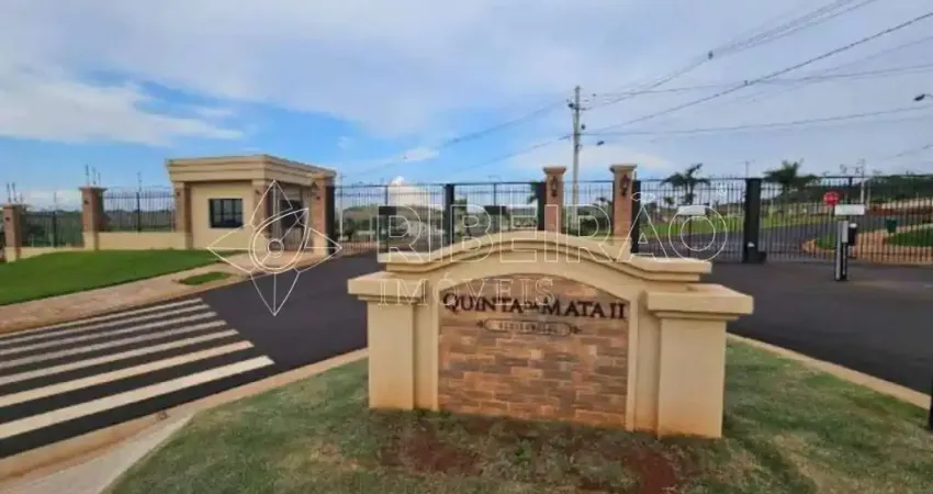 Terreno em condomínio fechado à venda na Quinta da Mata, Ribeirão Preto 