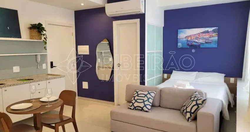 Apartamento studio mobiliado com 1 dormitório à venda no nova aliança sul