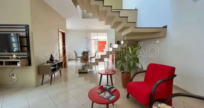 Casa sobrado com 3 dormitórios para locação no City Ribeirão