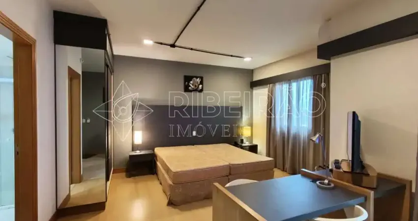 Kitnet Mobiliado com um dormitório no Jd. São Luiz para venda e locação