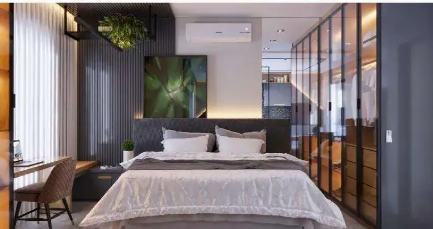 Apartamento tipo para venda em setor residencial granville i com 1 quarto, sendo 1 suíte, 46.95m²