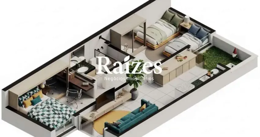 Casa à Venda em Santa Rosa, Uberlândia - 2 Quartos, Financiável