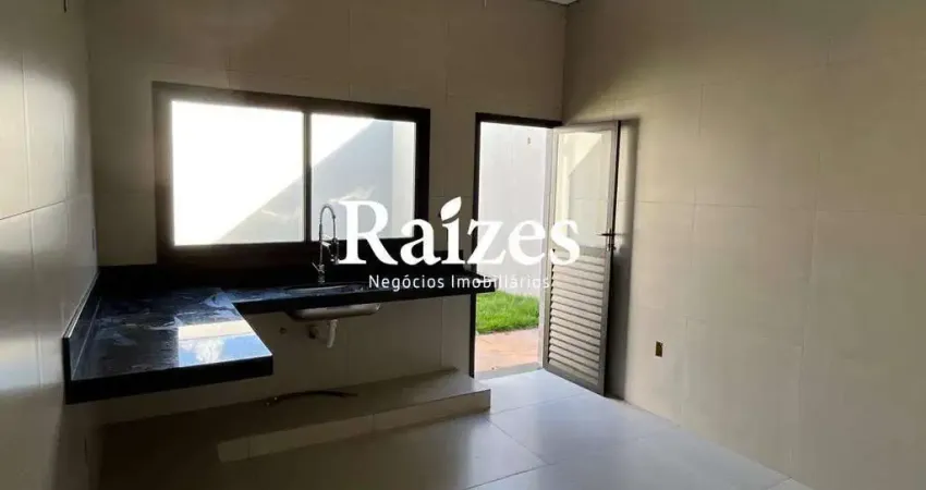 Casa à venda em Jardim das Palmeiras, Uberlândia - 3 quartos (1 suíte), 89m² de área interna