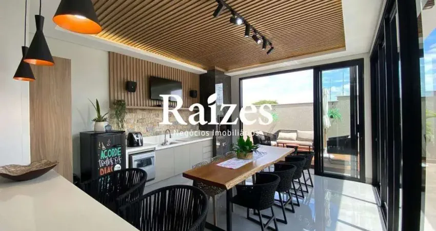 Casa em Condomínio Fechado com 3 Suítes no Jardim Botânico, Uberlândia