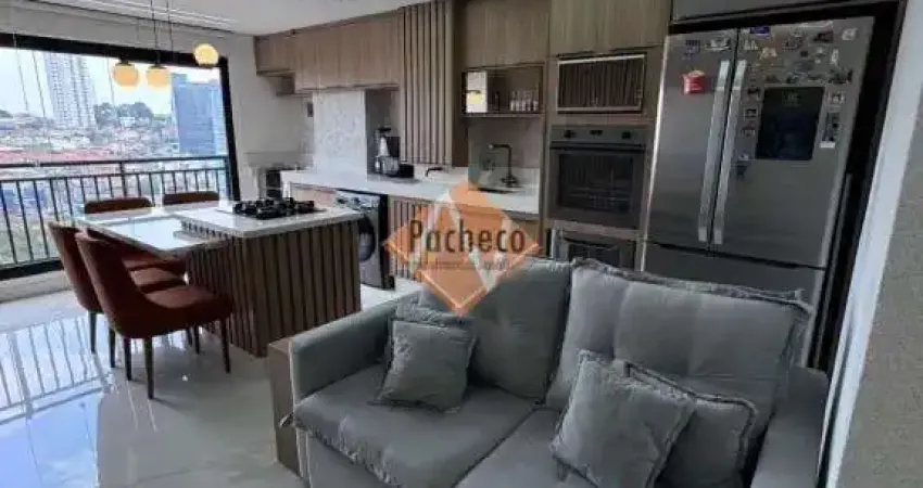 Apartamento na Vila Esperança, 1 dormitório, 1 vaga, 39m², R$ 530.000,00.