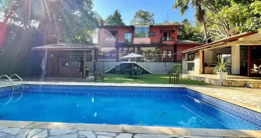 Casa à vedna, condomínio paisagem renoir iii - 4 dormitórios (2suítes), piscina, studio externo.