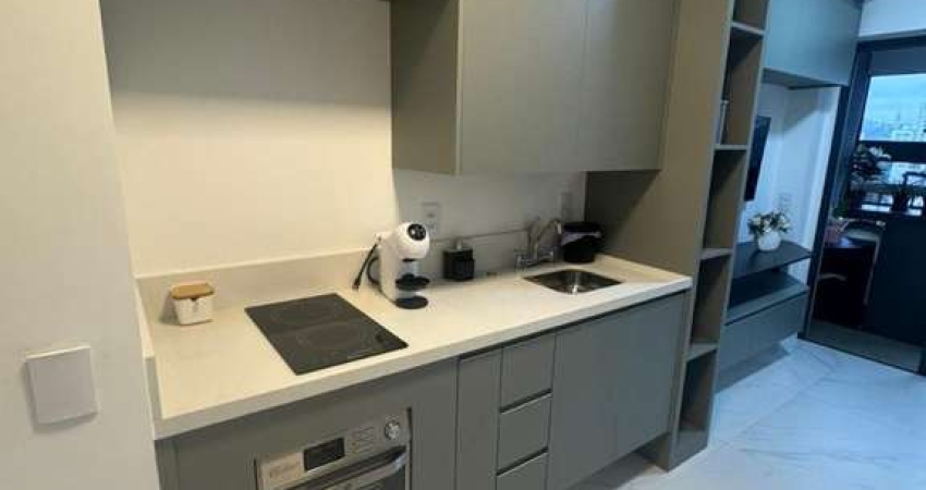 Apartamento à venda no Brooklin Paulista, São Paulo-SP: 1 quarto, 1 suíte, 1 banheiro, 28m² de área. Imperdível!