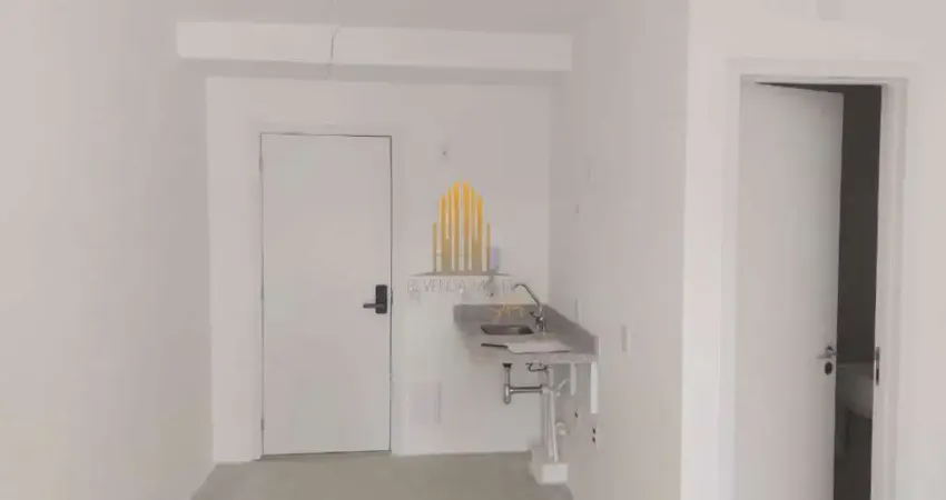 Condomino Impar 737 em Pinheiros, Studio de 24m² com 1 dormitório, terraço, sem vaga.