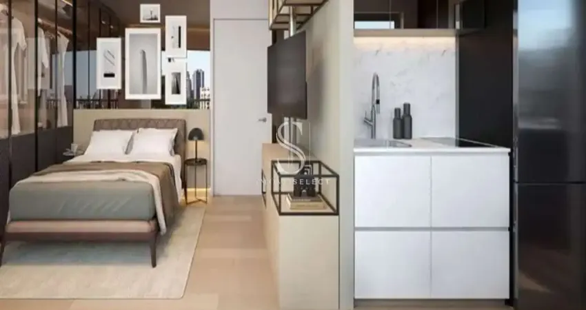 Condomínio Arvorys da Vila Madalena, Studio á venda com 34m² 1 Dormitórios, 1 banheiros, com sacada