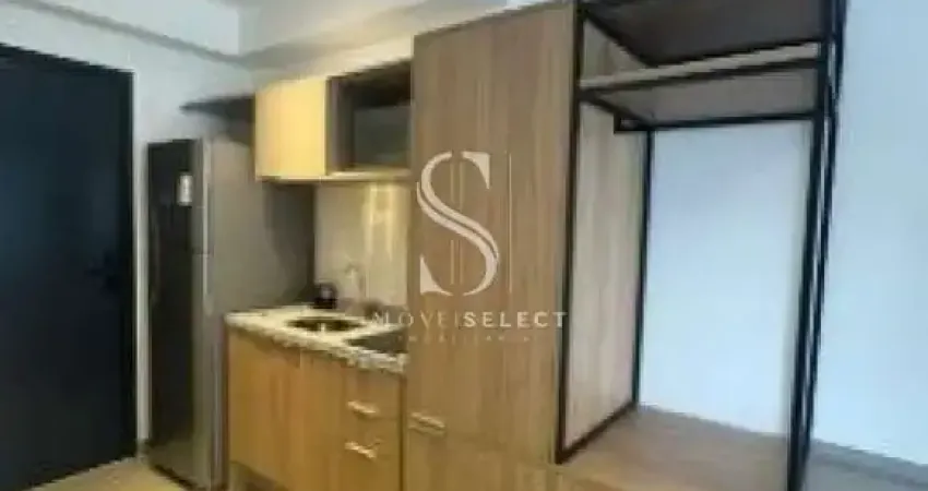 Condominio on jurupis em indianópolis, studio mobiliado de 26,25m² com 1 dormitório, sem vaga.