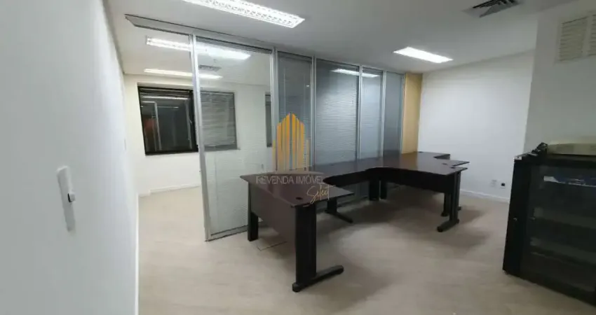 Edifício olympic tower, conjunto comercial de 50m² com copa, 2 vagas na cidade monções - são paulo.