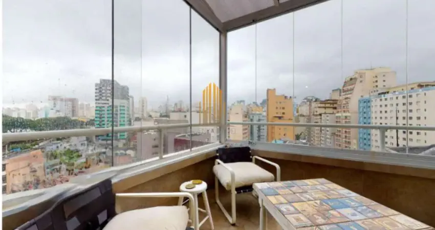 Condomínio rio vermelho. apto á venda, 52m² 2 dormes, 1 vaga, com varanda de 22m² na bela vista