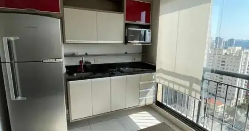 Condomínio brasiliano na vila cordeiro, apartamento de 37m² com 1 dormitório (1 suíte) e 1 vaga.