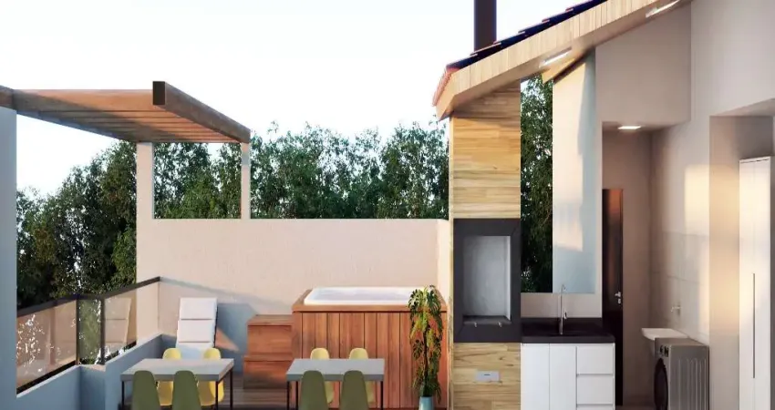 Imperdível! cobertura à venda em santo andré-sp, paraíso: 2 quartos, 1 suíte, 2 banheiros, 2 vagas, 108,72 m².