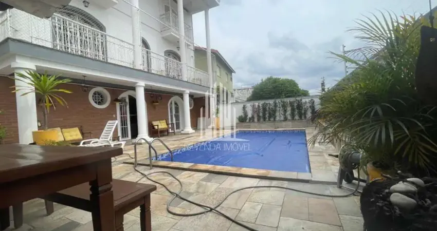 Luxuosa casa de 4 quartos com 3 suítes e 6 vagas no jardim franca, sp: 454,65 m² de puro conforto e elegância!