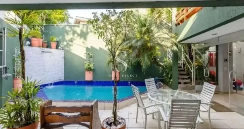 Vila madalena - casa assobradada de 280m² com 3 quartos, 1 suite, piscina e 5 vagas á venda