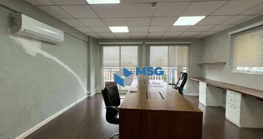 Sala Comercial Mobiliada em Andar Alto | Próximo ao Metrô Saúde