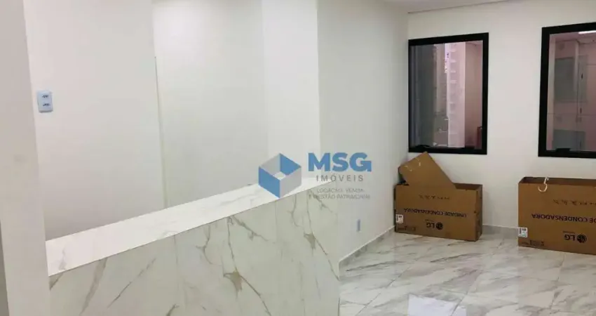 Aluga! Conjunto 75m² 5salas clean ótimo acabamento andar alto na Vila Olímpia