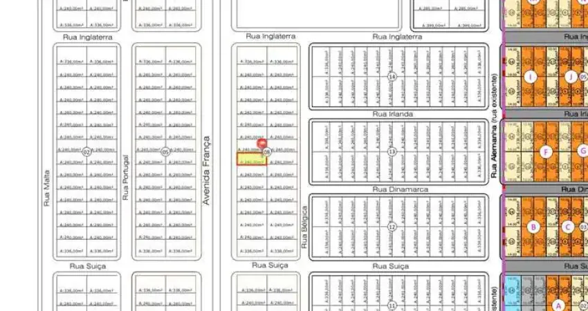 Terreno à venda na Avenida França, 8, Jardim Europa, Primavera do Leste
