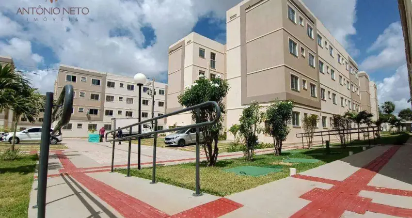 Apartamento com 2 dormitórios para alugar, 40 m² por R$ 1.401,87/mês - Messejana - Fortaleza/CE