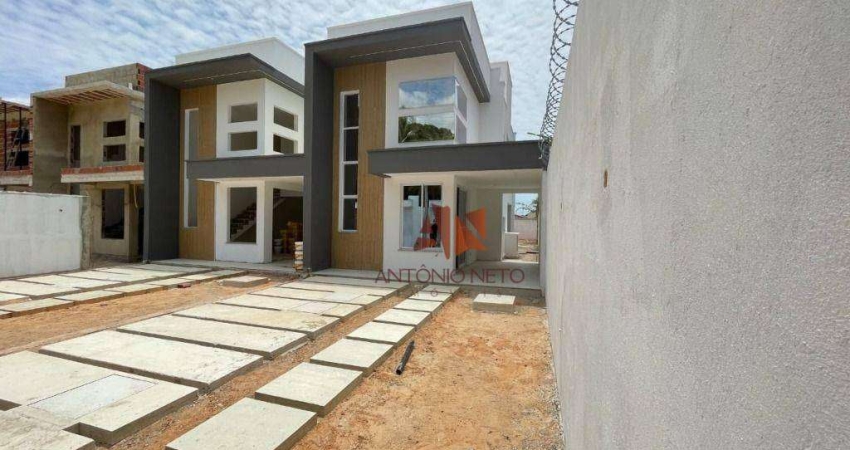 Casa com 3 dormitórios à venda, 128 m² por R$ 499.000,00 - Eusébio - Fortaleza/CE