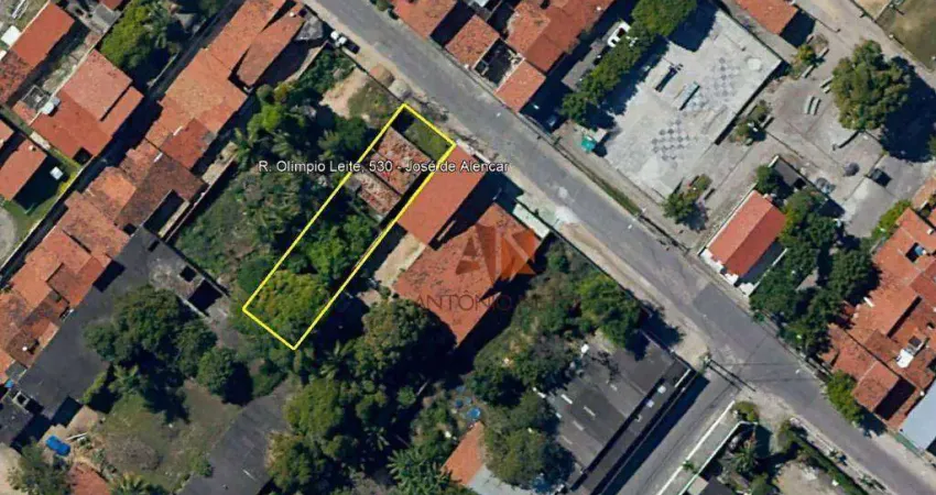 Terreno à venda na Rua Olímpio Leite, 530, José de Alencar, Fortaleza