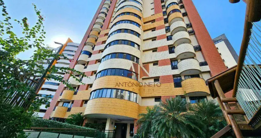Apartamento com 3 dormitórios à venda, 143 m² por r$ 800.000,00 - cocó - fortaleza/ce