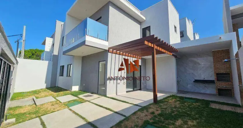 Casa duplex no edson queiroz com 4 suítes dormitórios à venda