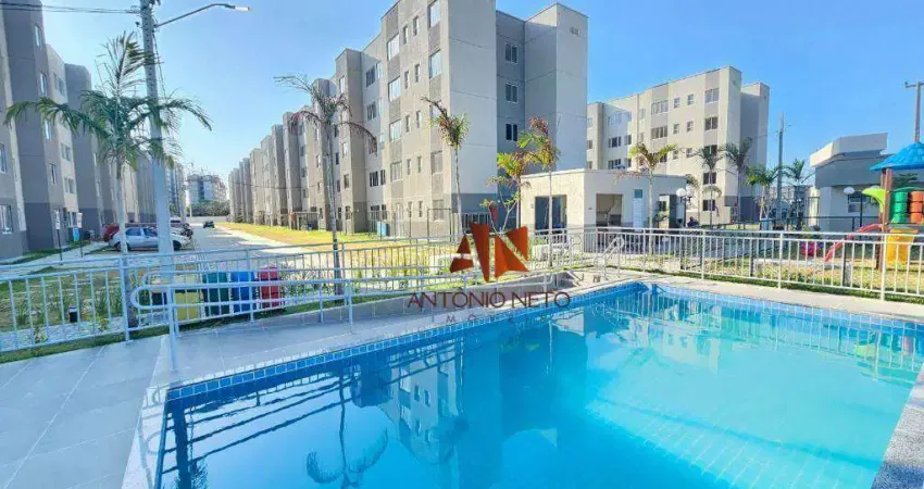 Reserva flora - apartamento com 2 dormitórios para alugar - cajazeiras - fortaleza/ce