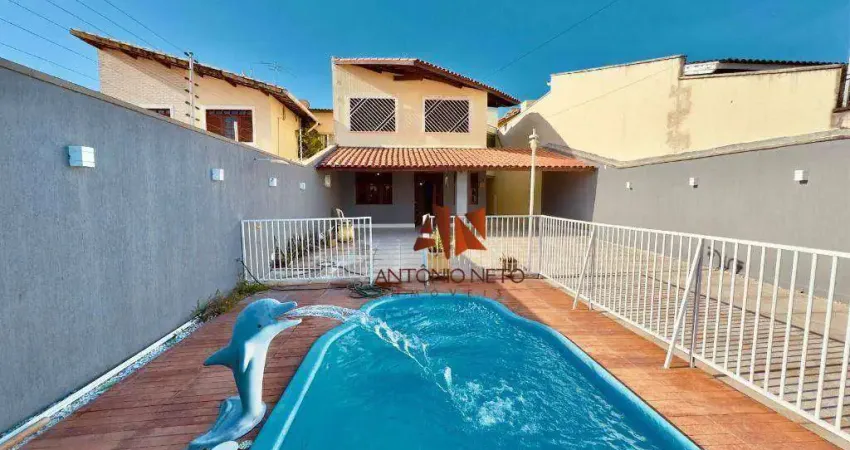 Casa duplex sapiranga  com 5 dormitórios à venda, 163 m² - fortaleza/ce