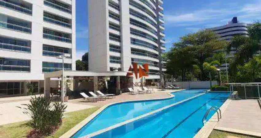 Condomínio nature - apartamento com 3 suítes à venda, 146 m² - engenheiro luciano cavalcante - fortaleza/ce