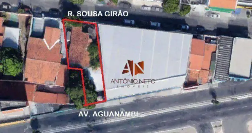 Terreno à venda, 389 m² por r$ 850.000,00 - fátima - fortaleza/ce