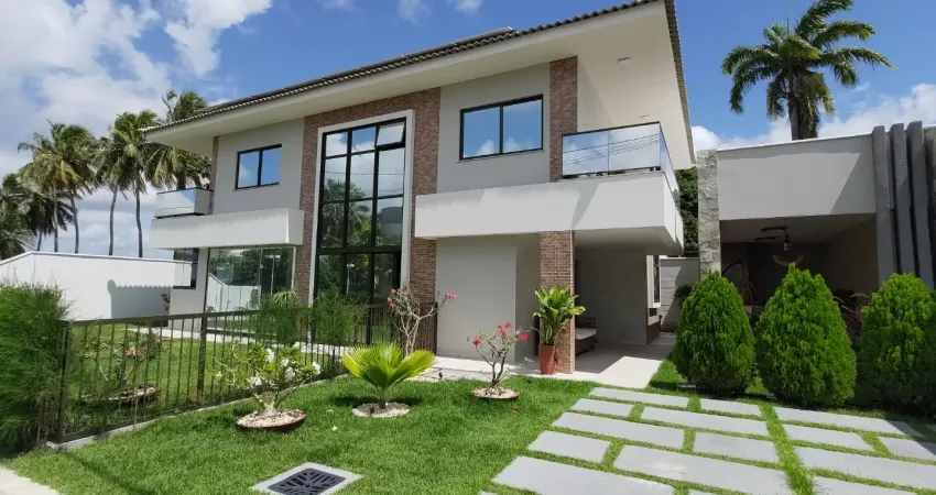 Excelente casa com 4 suítes no Cond. Jardins de Murano - Eusébio