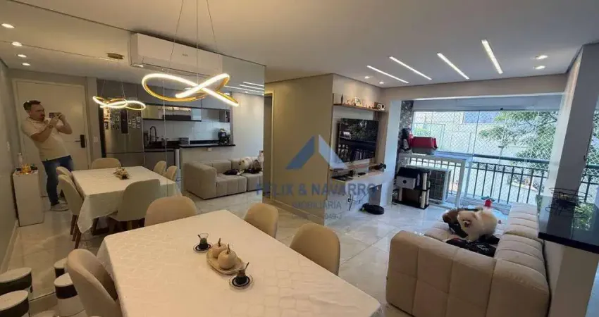 Apartamento com 3 dormitórios, varanda grill e 2 vagas à venda, 66 m² por R$ 550.000 - Vila Santa Maria - São Paulo/SP