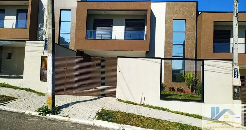 Sobrado para venda em são josé dos pinhais, boneca do iguaçu, 3 dormitórios, 1 suíte, 2 banheiros, 2 vagas