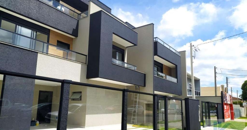Triplex para Venda em São José dos Pinhais, Carioca, 3 dormitórios, 2 suítes, 4 banheiros, 3 vagas