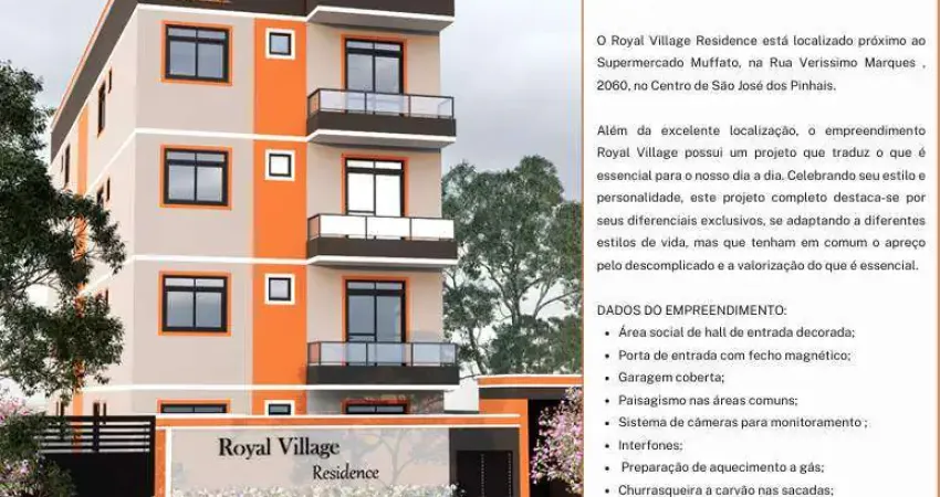 Apartamento garden para venda em são josé dos pinhais, centro, 3 dormitórios, 1 suíte, 2 banheiros, 2 vagas