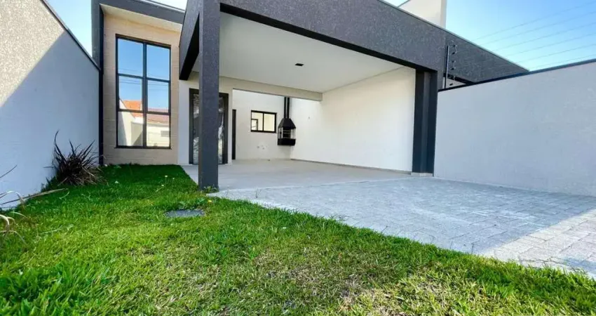 Casa para venda em são josé dos pinhais, águas belas, 3 dormitórios, 1 suíte, 2 banheiros, 2 vagas